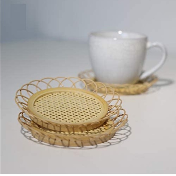 Rattan coasters - Picture 1 of 4